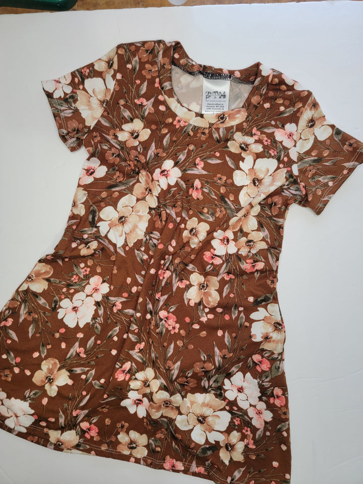 Fawn Floral Tori Tshirt Dress
