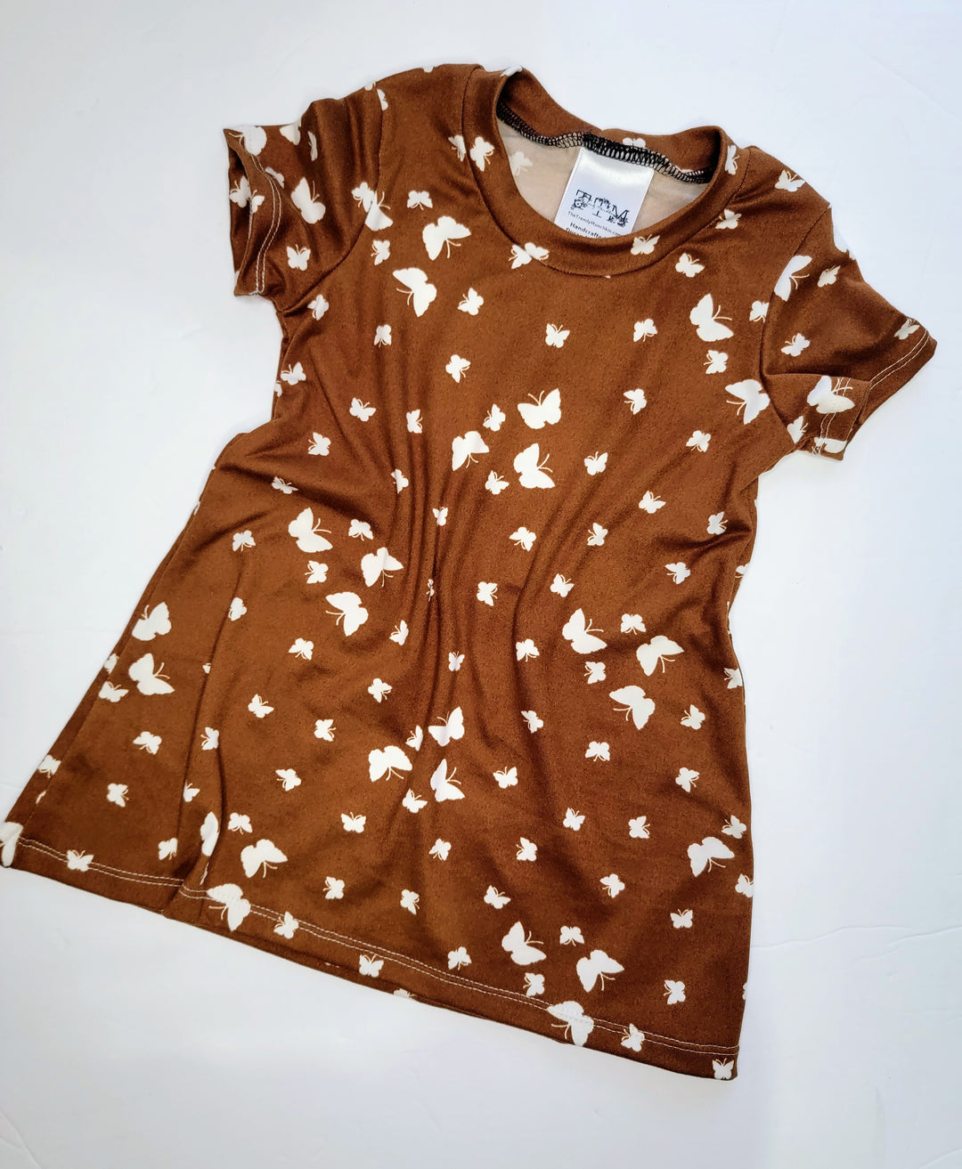 Chocolate Butterflies Tori Tshirt Dress