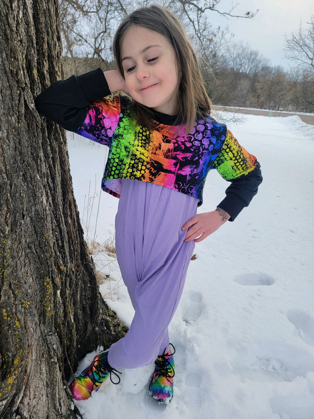 Half Moon Crop Hoodie Preorder