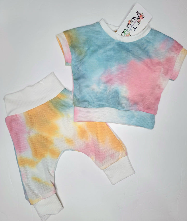 Sunshine Tie Dye Dolman Lounge Set