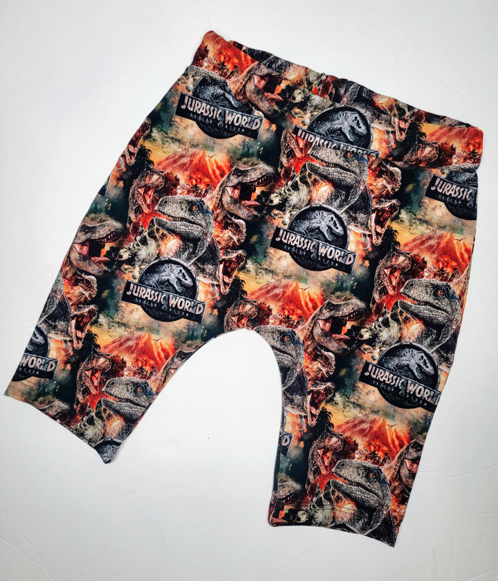 Jurassic Fire Harem Shorts