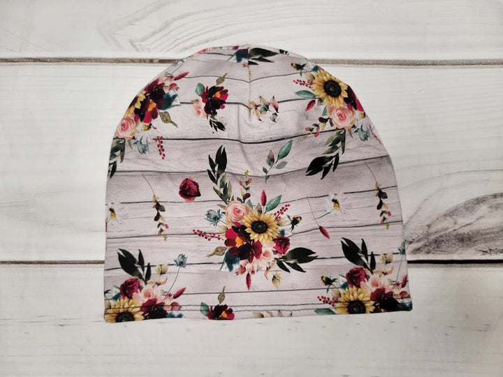 Woodland Floral Houdini Beanie