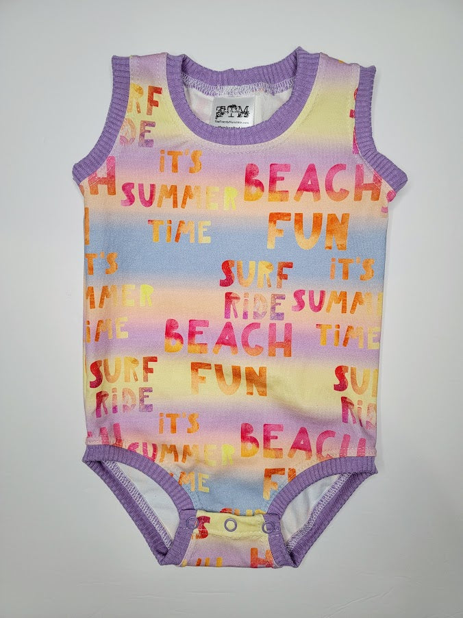 Beach Fun Suit Up Bodysuit