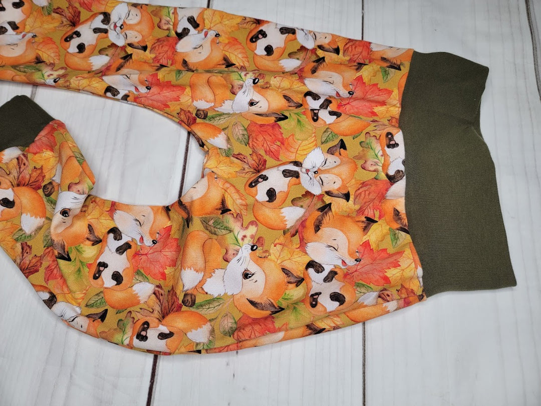 Fall Foxes Harem Pants